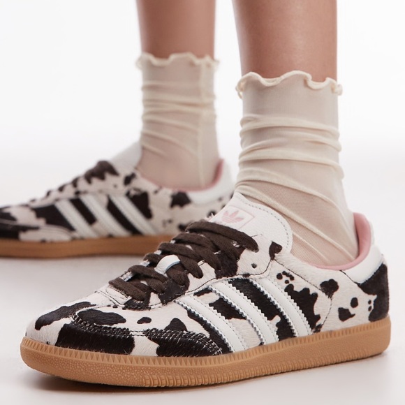 NEW in box adidas Samba OG Cow Print - Picture 1 of 9